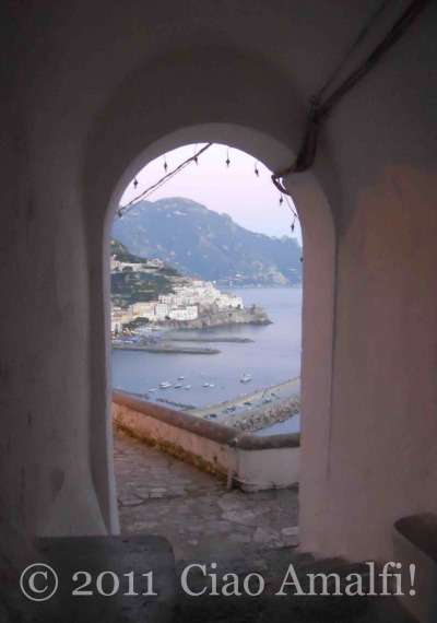 View of Amalfi Harbor