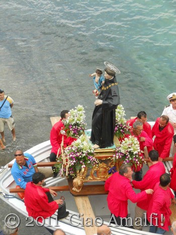 Ciao Amalfi Coast Blog Festival of Sant'Antonio Statue Ciao Amalfi Coast Blog Festival of Sant'Antonio Statue