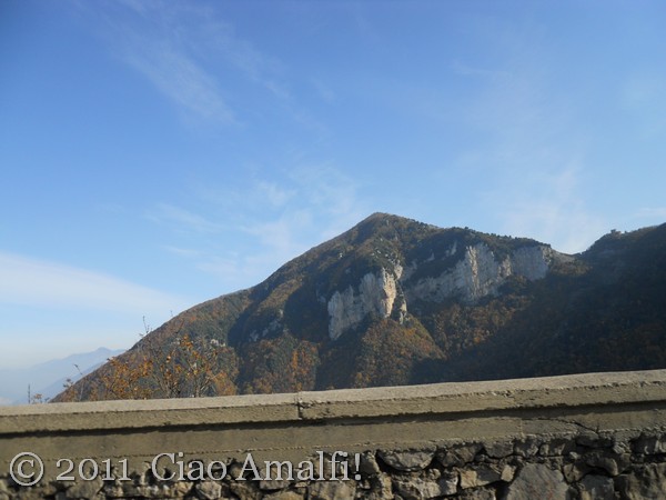 Ciao Amalfi Coast Blog Road Home 3 Autumn mountains Amalfi Coast