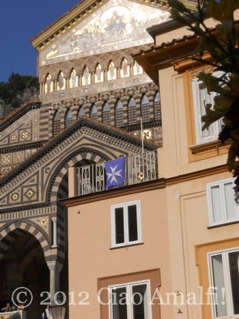 Ciao Amalfi Coast Blog Amalfi Flag Regata Duomo 2012 Regata delle Antiche Repubbliche marinare Duomo of Amalfi