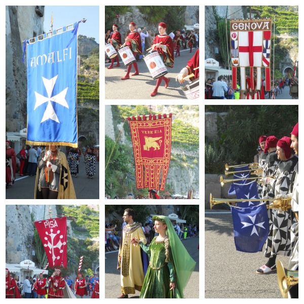 Historic Parade in Amalfi Regata 2012