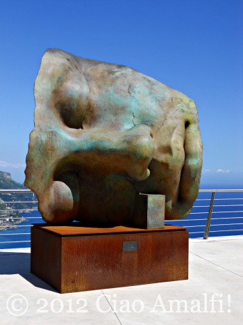 Ciao Amalfi Coast Blog Ravello Auditorium Oscar Niemeyer Igor Mitoraj exhibition 3 Ravello Festival Igor Mitoraj Art Exhibition