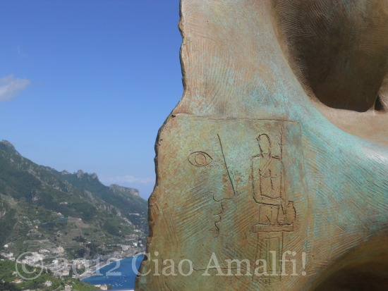 Ciao Amalfi Coast Blog Ravello Auditorium Oscar Niemeyer Igor Mitoraj exhibition 4 Oscar Niemeyer Auditorium in Ravello Art Exhibition