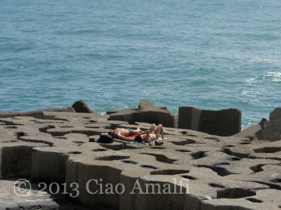 Ciao Amalfi Coast Blog Sunbathers