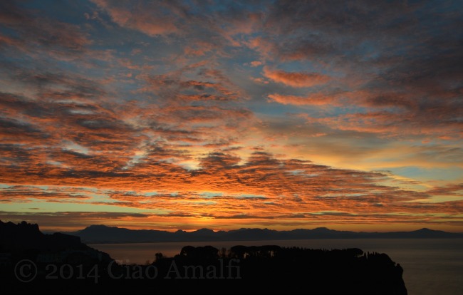 Amalfi Coast Travel Sunrise January Sunrise on the Amalfi Coast