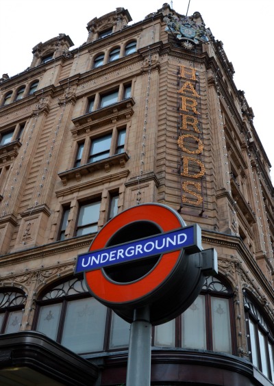 Take the Tube to Harrods Take the Tube to Harrods