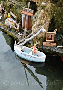 Amalfi Coast Travel Christmas Nativity Fountain