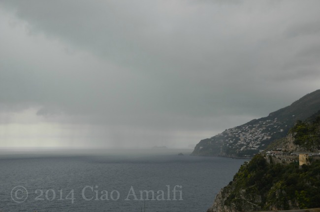 Amalfi Coast Travel Rainstorm