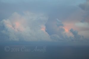 Amalfi Coast Travel Dramatic Sunset
