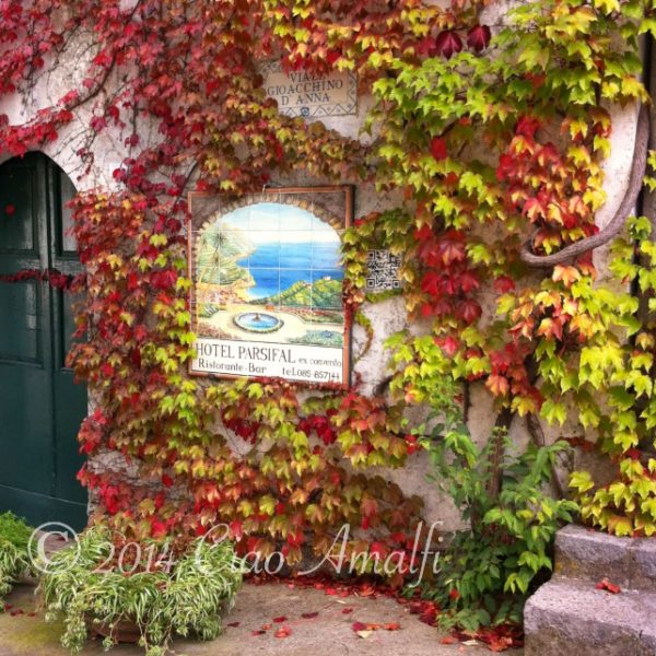 Autumn Colors in Ravello on the Amalfi Coast