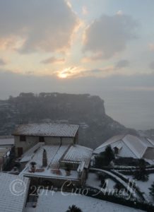 Amalfi Coast Travel Snow Ravello