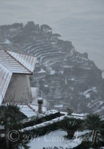 Amalfi Coast Travel Snow Road