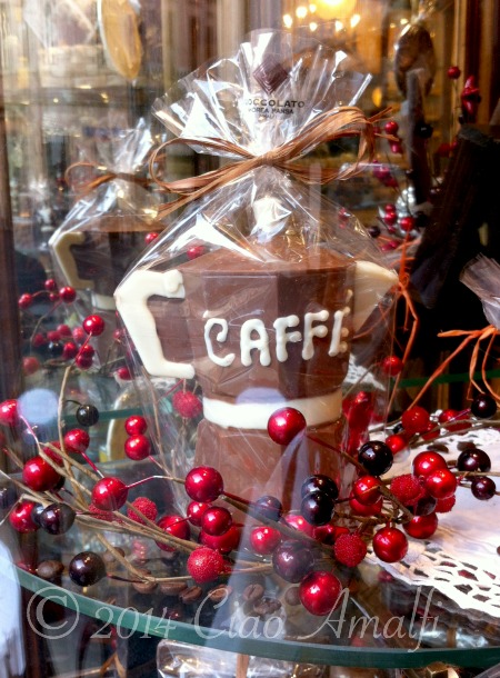 Ciao Amalfi Coast Travel Pasticceria Pansa Christmas Chocolate