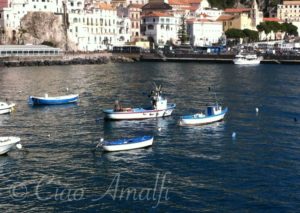 Amalfi Coast Travel Fishing Boats