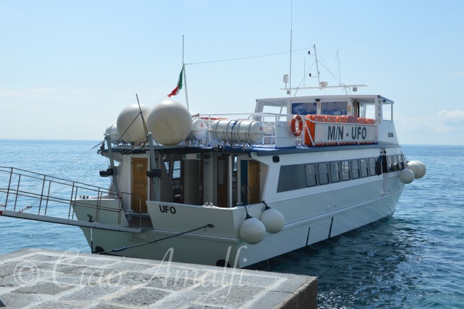 Amalfi Coast Travel Ferry from Positano