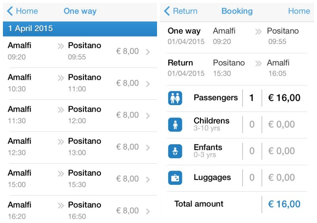 Travelmar App Book Tickets