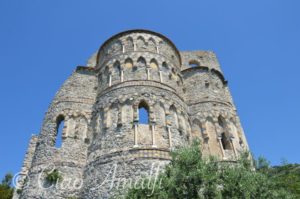 Amalfi Coast Travel Basilca Sant Eustachio Ruins