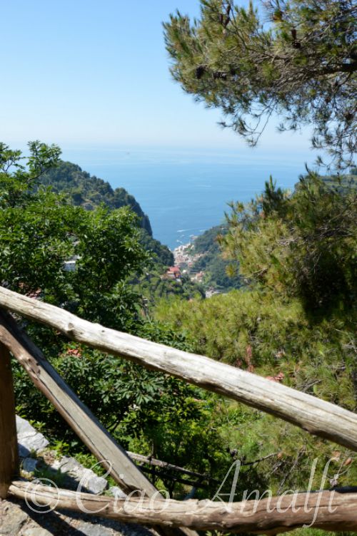 Amalfi Coast Travel Sant Eustachio View of Amalfi