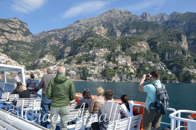Amalfi Coast Travel Ferry Sorrento Positano