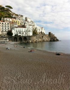 Amalfi Coast Travel November Beach