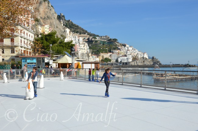 Amalfi Ice Rink Skating