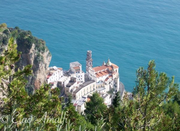Amalfi Coast Travel Aerial Photo Atrani