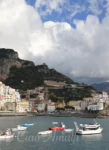 Amalfi Coast Travel Winter Weather Clouds