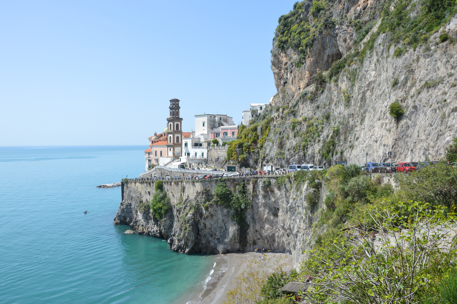 Driving on the Amalfi Coast