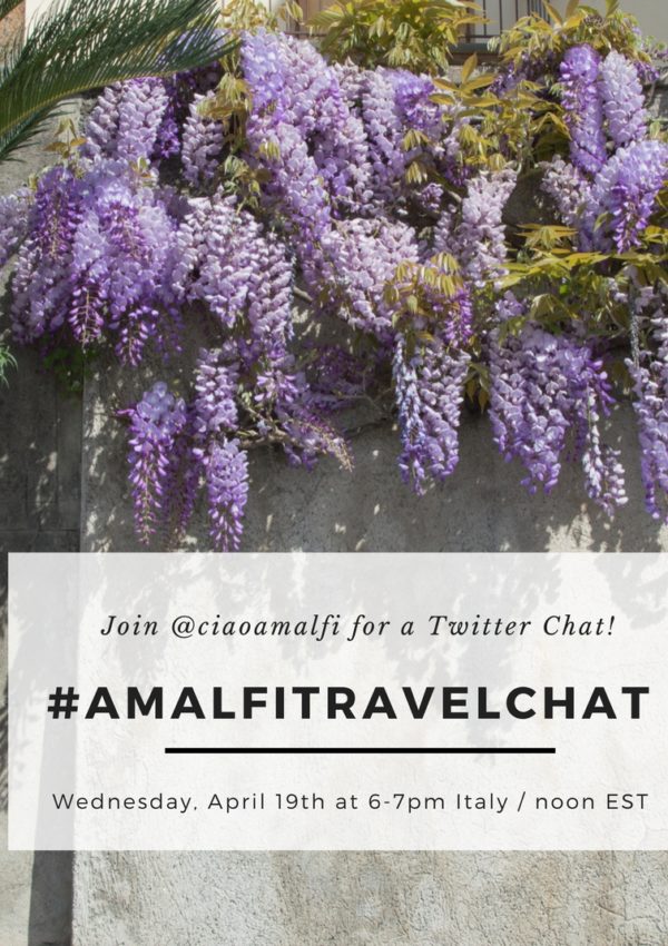 Join Me for an Amalfi Coast Travel Twitter Chat