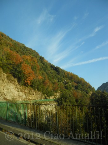 Autumn colors on the Amalfi Coast
