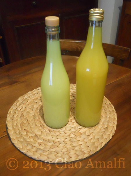 The Limoncello is Ready!
