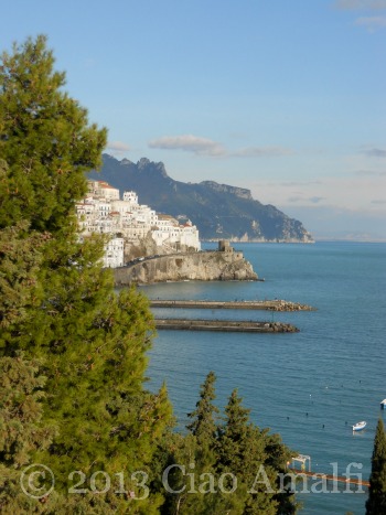 View of Amalfi from Above