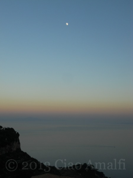 Ciao Amalfi Coast Travel Sunset Ravello