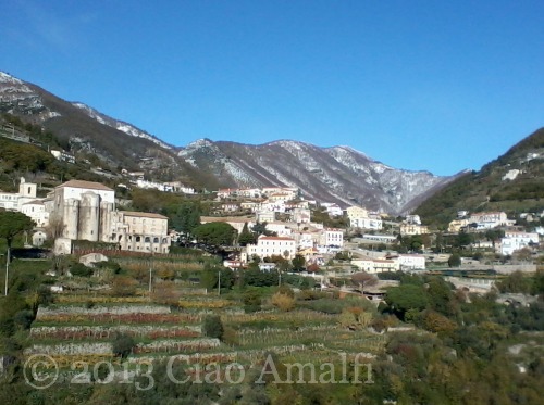 November Snow on the Amalfi Coast