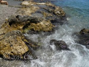 Beautiful Rocky Beach on the Amalfi Coast