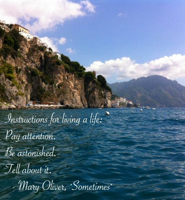 Amalfi Coast Moments of Poetry