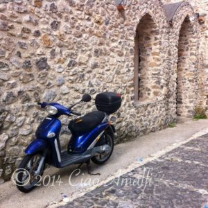 Amalfi Coast Travel Scooter