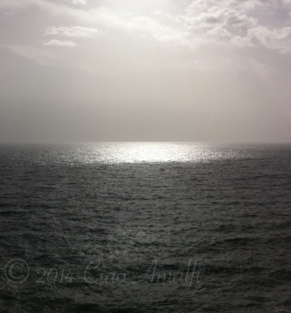 Amalfi Coast Travel Rough Seas Sunshine