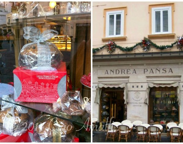 Christmas Sweets at Pansa in Amalfi