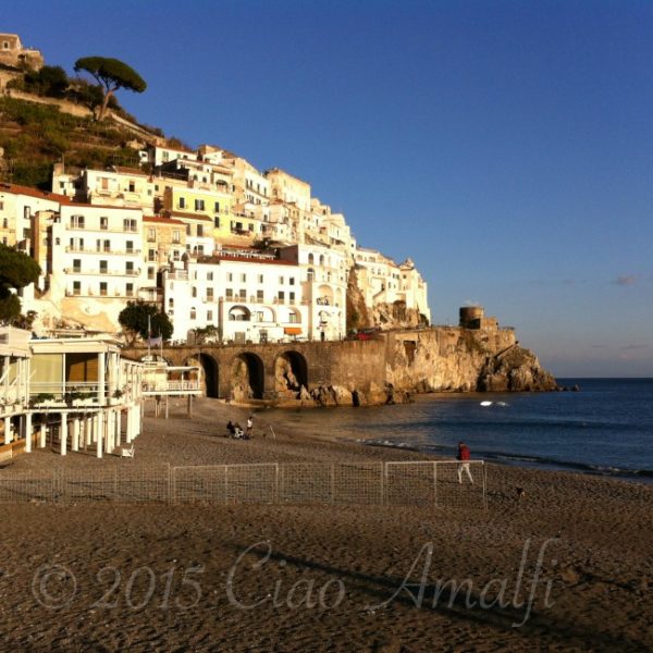 Amalfi Coast Travel Sunset Winter in Amalfi