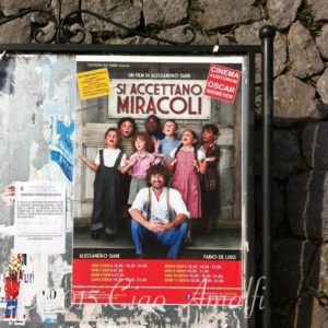 Si Accettano Miracoli Film Amalfi Coast Italy
