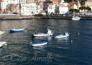 Amalfi Coast Travel Fishing Boats