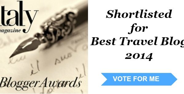 Italy Magazine Blogger Awards | Ciao Amalfi Nominated as Best Travel Blog!