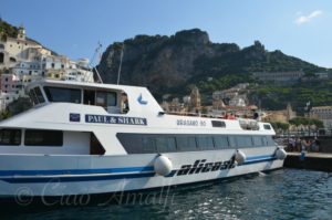 Amafli Coast Travel Boat from Amalfi to Positano