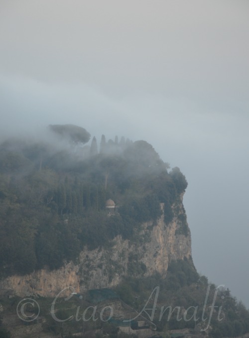 Dramatic Clouds Rolling in Over Ravello