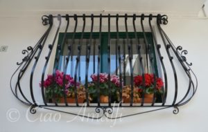Amalfi Coast Travel Flower Windowbox