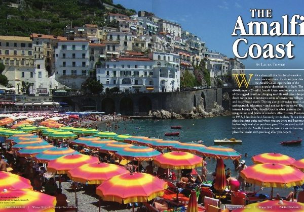 The Amalfi Coast in Perillo Traveler Magazine