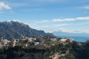 Dusting of Snow on the Amalfi Coast