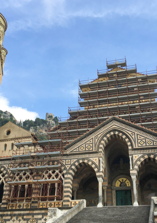Restoration Begins on the Duomo of Amalfi Facade