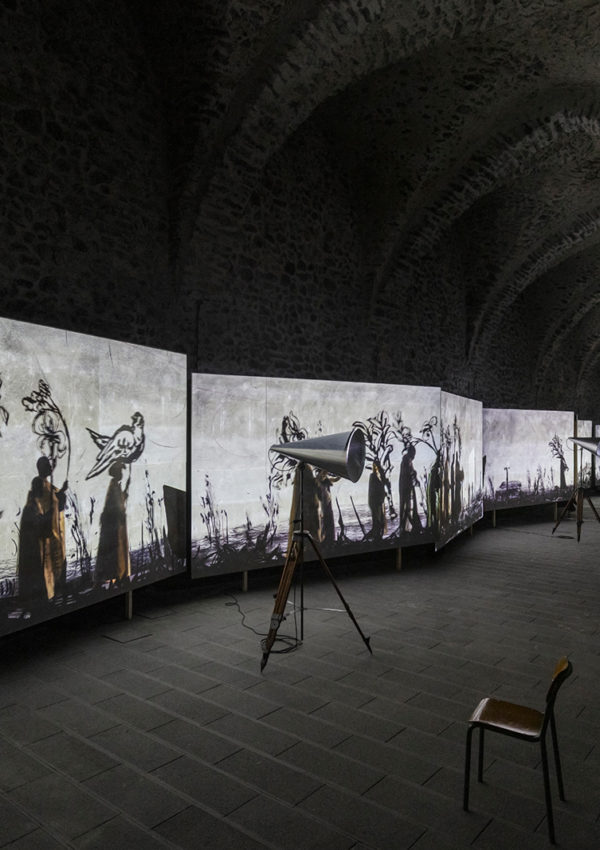 William Kentridge’s “More Sweetly Play the Dance” at the Arsenal of Amalfi